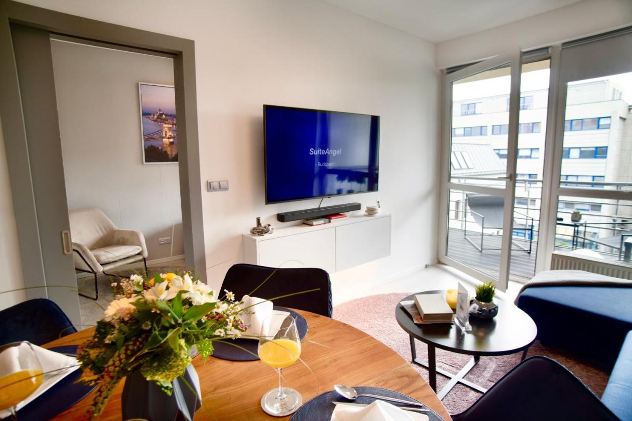 Suiteangel - Luxury Design Condo With Free Garage ブダペスト エクステリア 写真